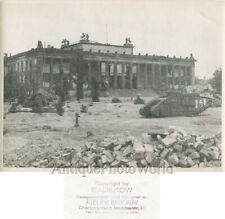 Altes Museum in ruins tank WWII Berlin Germany antique photo by M. Badekow picture