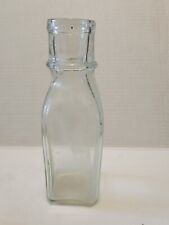 Small antique bottle Light Green Wide mouth 7