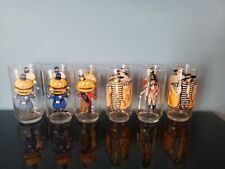 Lot of 6 Vintage McDonalds Collector Series Glasses 1970's picture