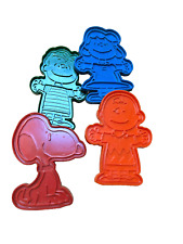 Hallmark Vintage Cookie Cutters Peanuts Snoopy Charlie Brown Linus Lucy 1971 picture