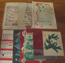 We Noel You'll Enjoy Lot of Vtg Holiday Promotional Recipe Bks MI Gas & More picture