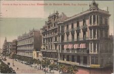 Avenida de Mayo de Piedras a Peru Buenos Aires Argentina 1904 Postcard picture