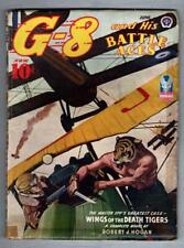 G-8 Battle Aces Jun 1944 Frederick Blakeslee Cvr: G-8 vs. tiger-headed muscleman picture