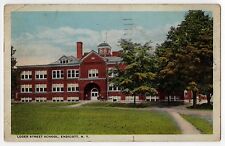 Loder Street School Endicott New York NY Broome County Postcard 1923 Powell PA picture