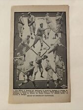 Brooklyn Robins Casey Stengel Zack Wheat R. Marquard 1917 Baseball Team Picture picture