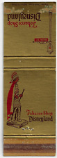 Tobacco Shop Disneyland FS Empty Matchbook Cover Reduced for Damage picture