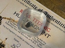 Rare Genuine RMS Titanic Hull Fragment - Salvaged by RMS Titanic Inc. picture