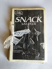1988 Collector's Betty Crocker Cookbooks #32 HOLIDAY SNACK SAMPLER Homemade copy picture