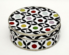 Fabienne Jouvin Paris Cloisonne Geometric Design w/Colored Dots 5.25