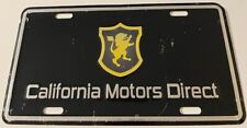 California Motors Direct Booster License Plate Corona Fontana  picture