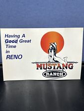 RARE Mustang Ranch 1989 Postcard - Having a Great Time in Reno picture