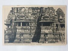 India Vintage 20's Postcard KHAJURAHO VISHWANATH TEMPLE SOUTH FACADE picture