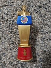 President Donald Trump Gold Statue King Chess Figure Display Piece picture