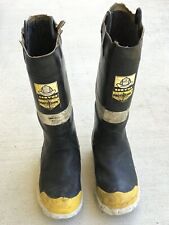 Vintage ~ Servus Firebreaker Firefighter Protekshin Boots ~  size 9 wide USA picture