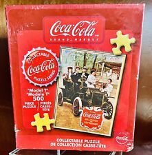 Coke Coca Cola 500 Piece Jigsaw Puzzle Model T 2004 sealed picture