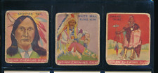 lot (3) 1933 Goudey Indian Gum R73 #47 #46 #16 White Man Runs Him (HU43) SWSW6 picture