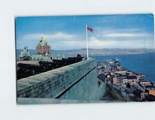 Postcard Chateau Frontenac & Quebec Harbour Quebec Canada picture