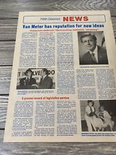 Vintage 76th District News Van Meter Has Reputation For New Ideas picture