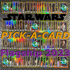 2023 STAR WARS FLAGSHIP TRADING CARDS PICK-A-CARD 🧈 GOLD FOIL 🧈 #1-#100 TOPPS picture