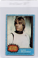 Luke Skywalker 1977 Topps Star Wars Series 1 Rookie Card #1 picture