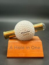 Vintage Dunlop Golfball Mini Kaleidoscope A Hole in One Desk Display Figure picture