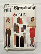 Simplicity - 7693 - Misses’ Skirt, Pants or Shorts - Size 12,14,16,18 picture