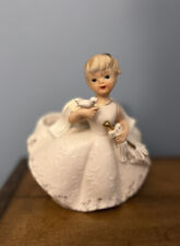 Beautiful Vintage Reubens Original Girl in White Dress Planter(02) picture