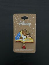 Disney Beauty and the Beast Belle & Beast Storybook Dangle Enamel Pin picture