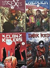 Aftershock Comics TPB Lot of 4 (Insexts, Replica, Clan Killers, Dark Red) picture