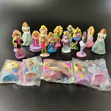 Mixed Lot of 19 Vtg McDonalds Happy Meal Barbie Cake Toppers 1991-1992-1993 2000 picture