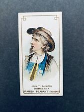 1889 N70 DUKE'S ACTORS AND ACTRESSES John T Raymond TOBACCO CARD picture