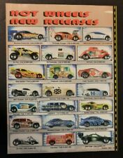 HOT WHEELS New Releases Preview Page ~ Vintage Magazine PRINT AD Oct. 2003 picture