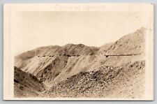 Carriso Gorge Looking East From Black Mountain CA California RPPC Postcard P27 picture