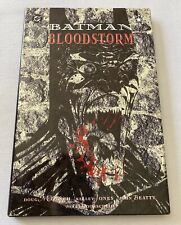 1994 Batman Bloodstorm Hardcover Book First Print DC Comics Kelley Jones Graphic picture