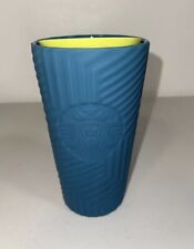 Starbucks 2024 Angular Blue Pattern Ceramic Travel Mug Collectible 12 oz. NWT picture