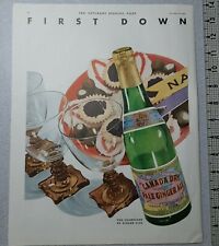1931 Canada Dry Vintage Print Ad Pale Ginger Ale Champagne Caviar Olives Glasses picture