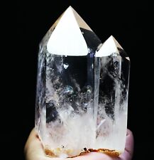2.66lb Natural Clear White Obelisk Quartz Crystal Wand Point Mineral Specimen picture