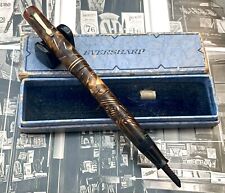 Antique Wahl Eversharp Nº0 Marbled Brown Fountain Pen w/Orig. Box, USA (CM2908) picture