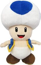 Super Mario ALL STAR COLLECTION Blue Toad S Stuffed Toy / Plush Doll Japan NEW picture