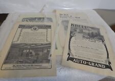 4 Vintage Magazine Ad Pages The Outlook 1906 Actual Pages  from the Magazine picture