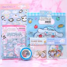 Sanrio Cinnamoroll Set of 6 Sticker Handy Bag Masking Tape Character Paper Clip picture