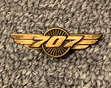 Boeing 707 Wings Pin Staff Plane Vtg Pilot Employee picture