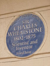 Photo 6x4 Blue Plaque - Sir Charles Wheatstone Sir Charles Wheatstone was c2009 picture