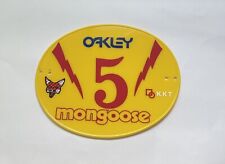 Mongoose Bmx Number Plate  picture