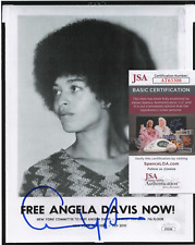 Angela Davis Signed 8x10 Photo w/ JSA COA #AT63308 picture
