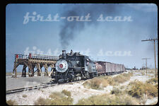 R DUPLICATE SLIDE - Southern Pacific SP 9 Narrow Gauge STEAM Action on Frt picture