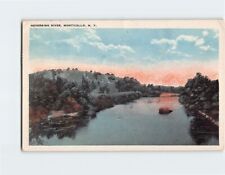 Postcard Neversink River Monticello New York USA picture