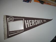 Vintage Hershey Pennsylvania HERSHEY'S Chocolate Town U.S.A. Photo Pennant BIS picture
