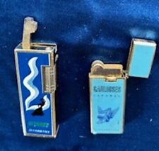2 Cigarette Advertising Collection Lighters - Gaulish Gypsies - Gas Lighter picture