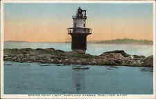 Portland Maine ME Lighthouse 1920s-30s Postcard picture